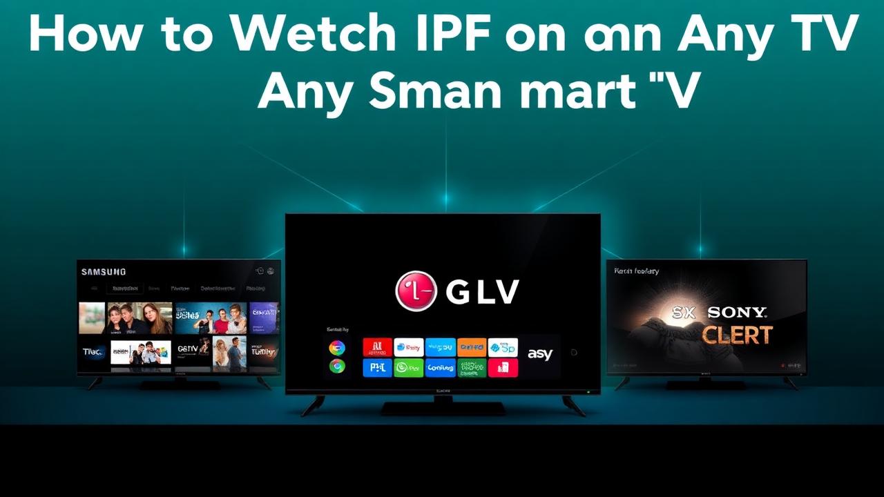 How to watch IPTV on any smart TV in 2026